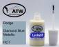 Preview: Dodge, Diamond Blue Metallic, HC1: 20ml Lackstift, von ATW Autoteile West.